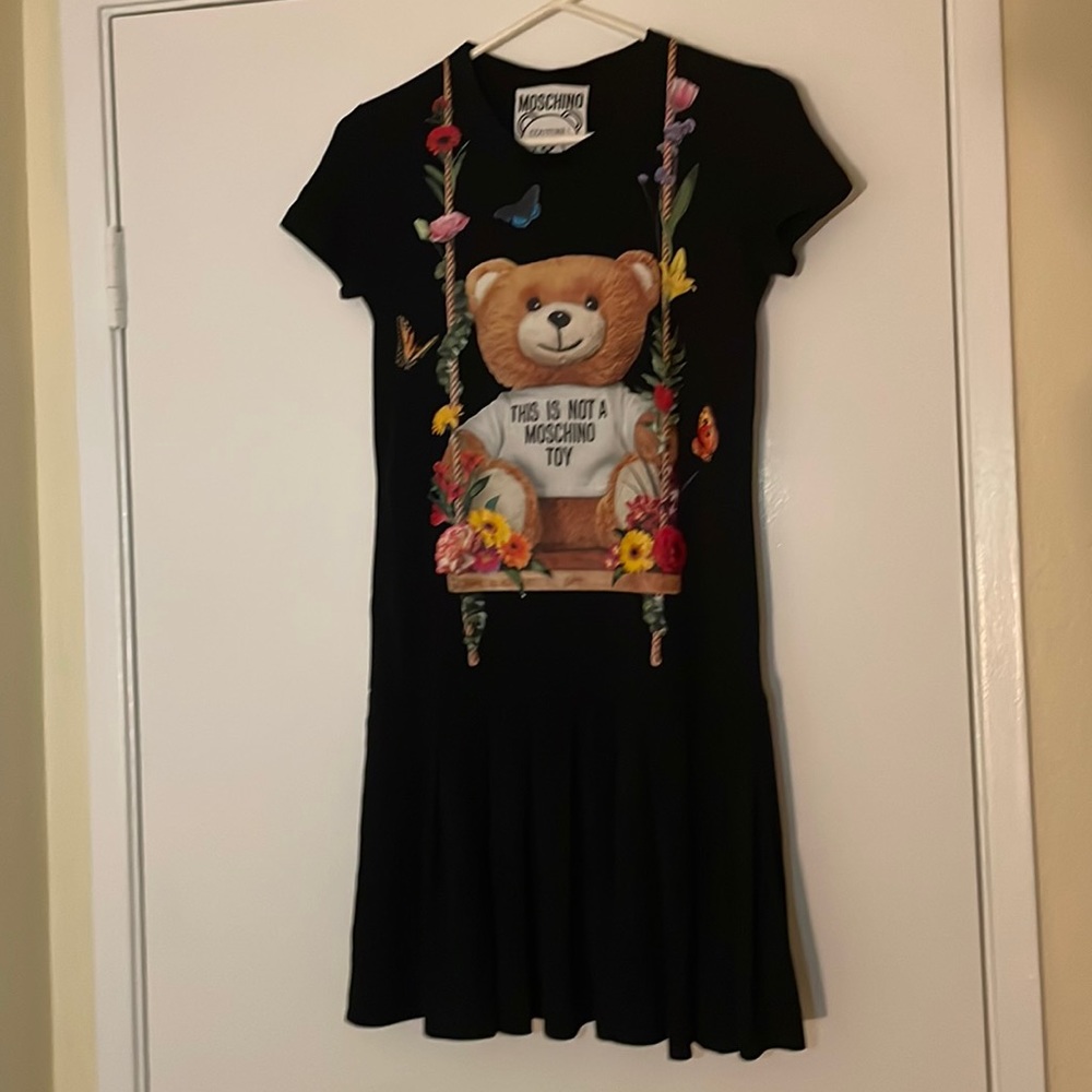 Moschino bear T-shirt dress